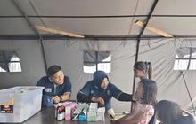 Bakti Kesehatan Polri di Sumbar: Tangani Penyakit Pascabencana Banjir