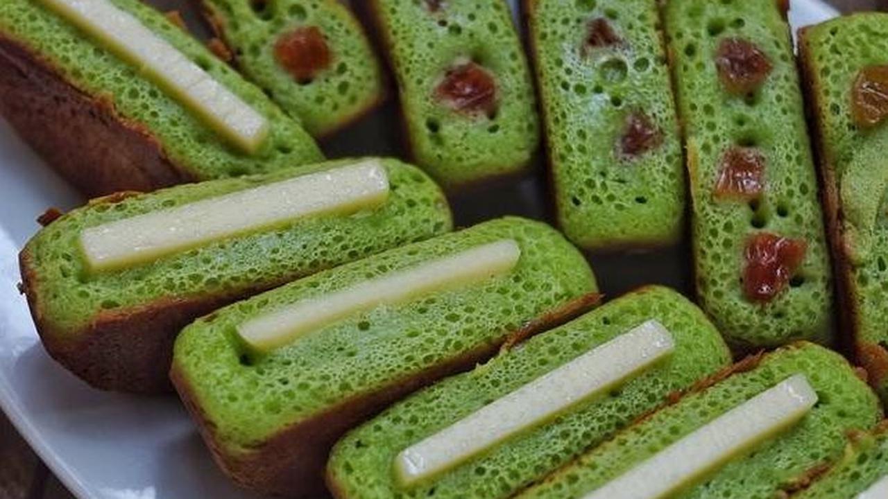 Resep Kue Pukis Pandan Kelapa