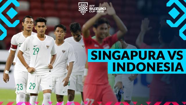 Berita video Indonesia kalah 0-1 dari tuan rumah Singapura pada matchday pertama penyisihan Grup B Piala AFF 2018