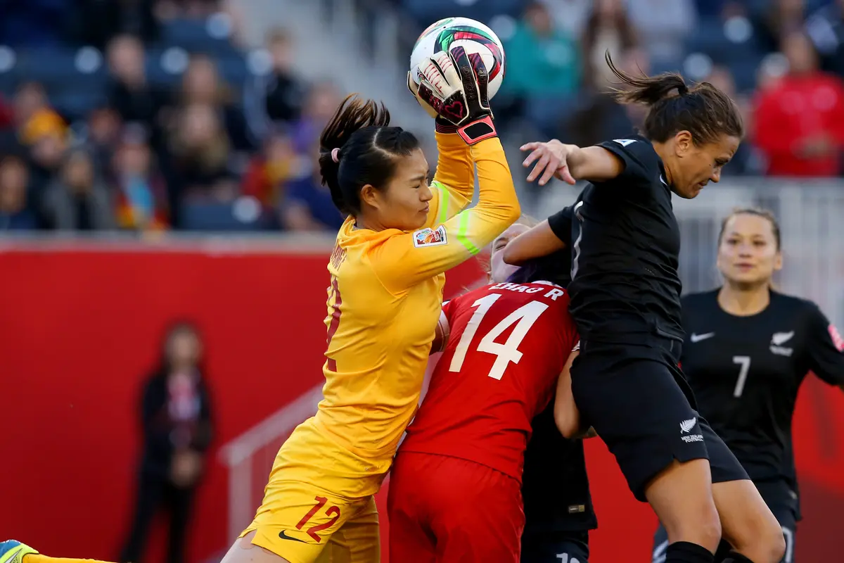 20150703-Kiper Cantik Tiongkok Wang Fei-Kanada