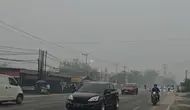 Kondisi Terkini Kabut Asap Palangka Raya Usai Diguyur Hujan