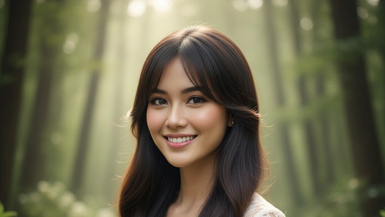 7 Model Rambut Wanita Panjang Lurus Poni Samping, Tampil Anggun dan Fleksibel untuk Sehari-Hari