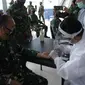 Rapid test yang diikuti ratusan prajurit di Mako Tentara Langit, Senin (7/9/2020).