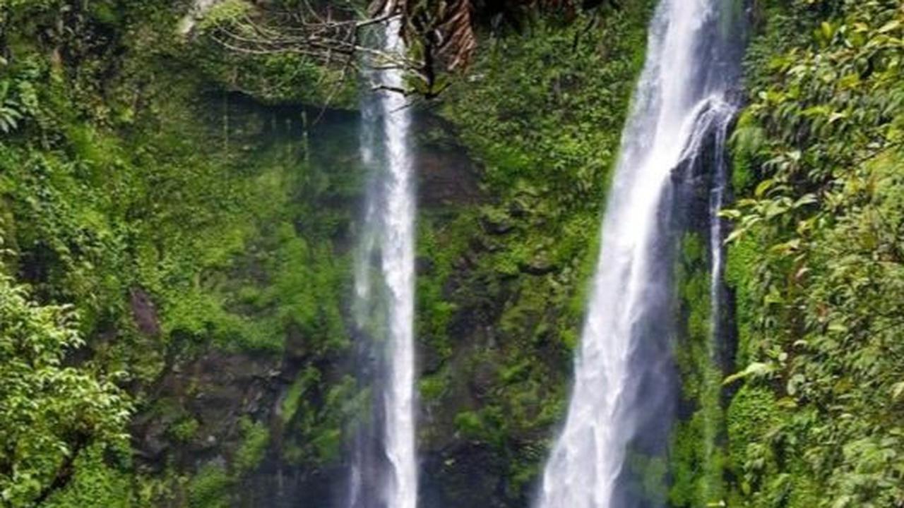 Sensasi Cipratan Air di Curug Lembah Purba Sukabumi, Lokasinya Mengagumkan di Tengah Hutan