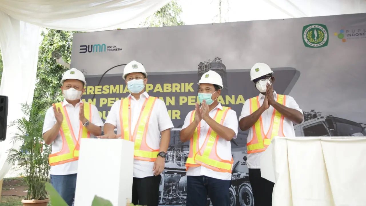 PT Pupuk Kujang meresmikan pabrik karbondioksida (CO2) cair berkapasitas 50.000 ton per tahun