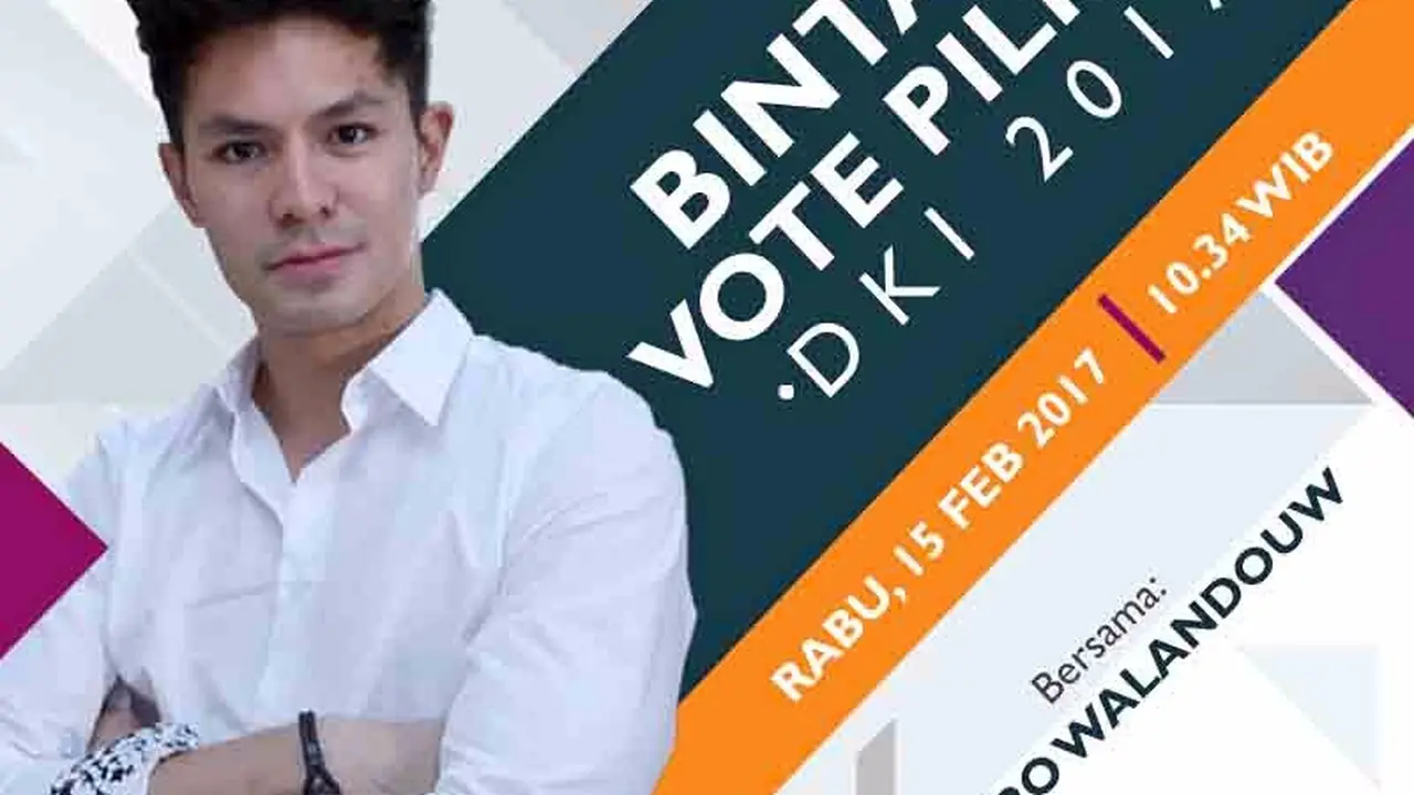 Live Streaming Bintang Vote Pilkada DKI Bersama Fero Walandouw.