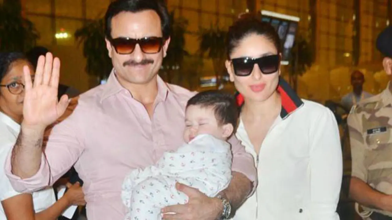 Saif Ali Khan, Kareena Kapoor dan Taimur