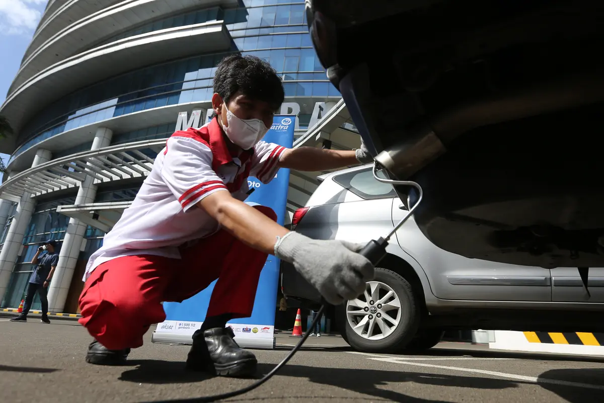 Uji Emisi Gratis Dukung Kampanye Indonesia Langit Biru