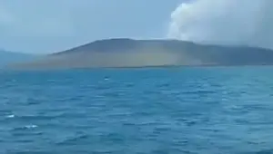Begini Kondisi Sebaran Debu Vulkanik Anak Krakatau Pagi Ini