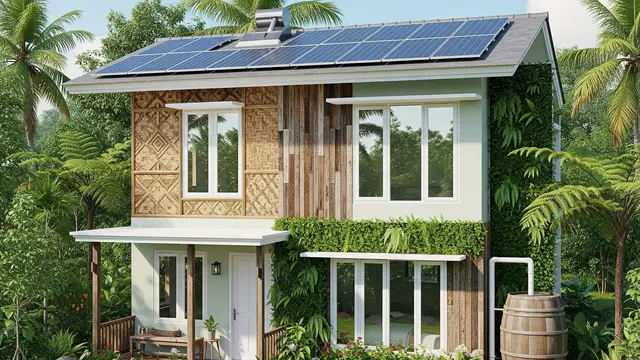 Rumah Eco-Friendly Dua Lantai
