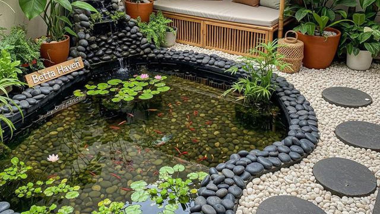 7 Desain Halaman Belakang Rumah Kecil Tapi Estetik untuk Pelihara Ikan Cupang