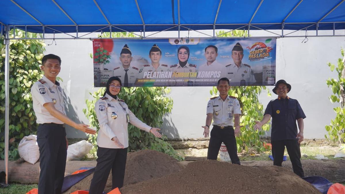 Warga Binaan di Babel Ubah Limbah Batu Bara jadi Pupuk Kompos Ramah Lingkungan