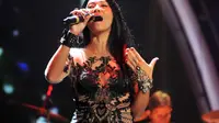 Anggun C Sasmi Pakai Gaun Transparan di Final IGT 2014
