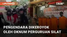 Seorang pengendara motor menjadi korban pengeroyokan. Pengeroyokan dilakukan oleh oknum perguruan silat di Kabupaten Tuban, Minggu (21/1/2024)