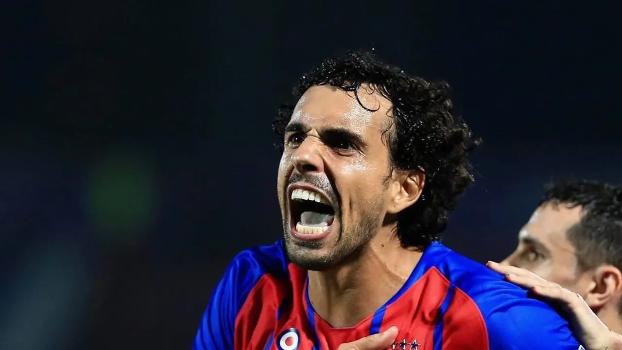 Diogo Luis Santo, bomber Johor Darul Ta'zim (JDT) di Liga Malaysia.