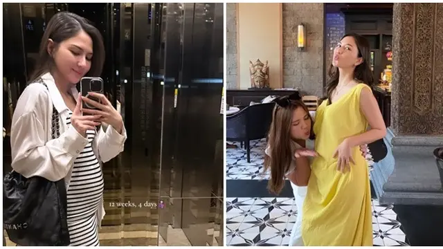 6 Potret Jessica Mila Pamer Baby Bump, Auranya Semakin Terpancar