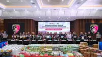 Dengan mengusung semangat Asta Cita ke-7 Presiden RI, Bea Cukai dan Polri bekerja sama dalam memberantas penyelundupan narkoba (Istimewa)