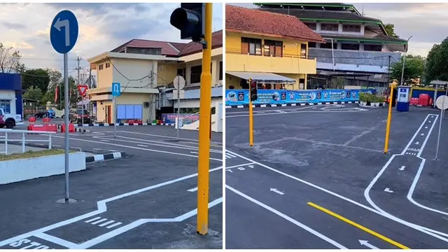 Tanpa Zig Zag dan Angka 8, Ini 6 Potret Lintasan Baru Ujian SIM di Polres Bantul