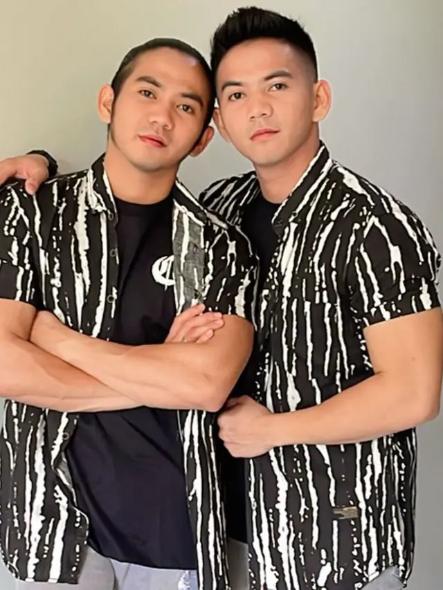 FOTO: Gaya Rizki dan Ridho D'Academy Pakai Busana Kembar, Kompak