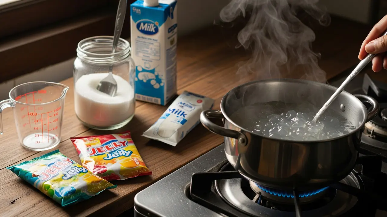 Ide Jualan Dessert Jelly di Mika Kecil 1000-an