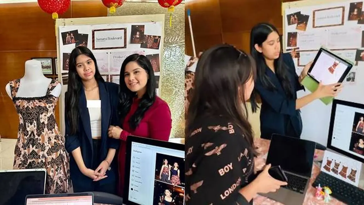 7 Potret Almira Yudhoyono Gelar Pameran Baju Batik Ini Tuai Banyak Pujian