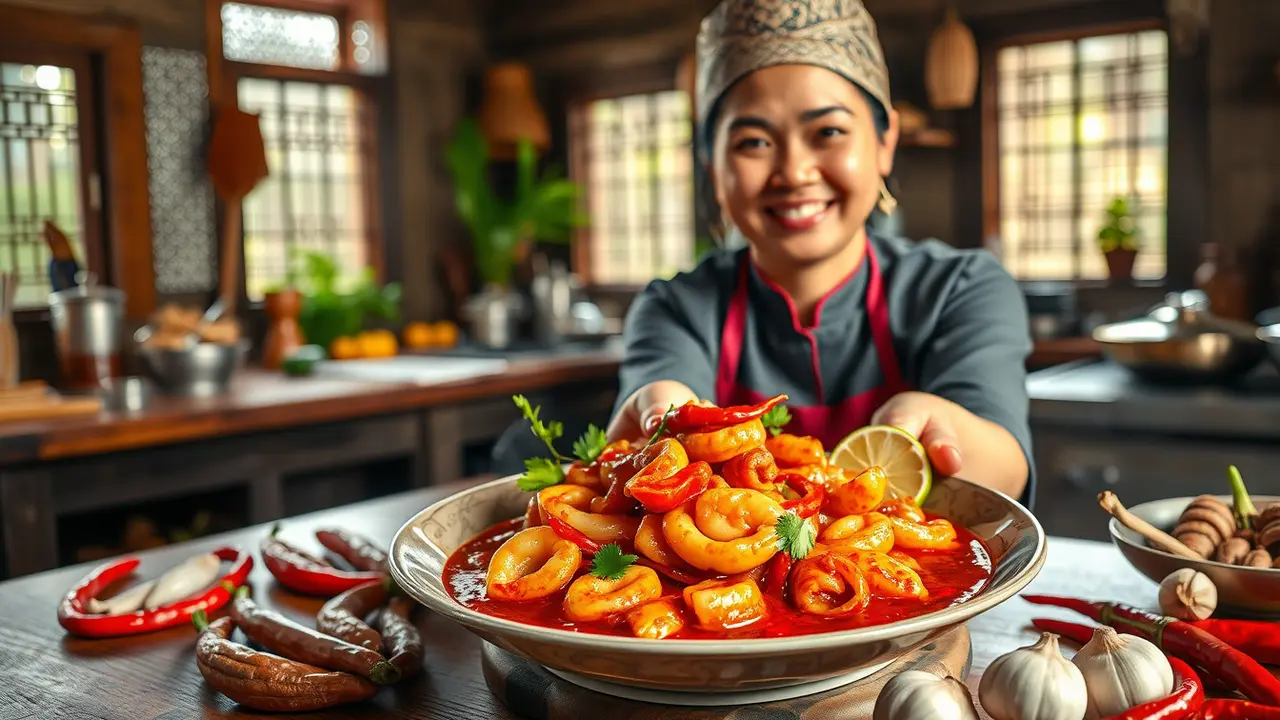 cara membuat sambal cumi