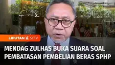 Menteri Perdagangan, Zulkifli Hasan membatasi pembelian beras Program Stabilitas Pangan dan Harga Pangan atau SPHP di sejumlah ritel modern.