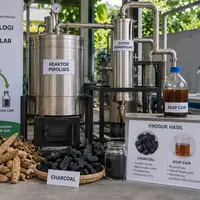 Dari Tempurung hingga Tongkol, Limbah Pertanian Disulap Jadi Energi