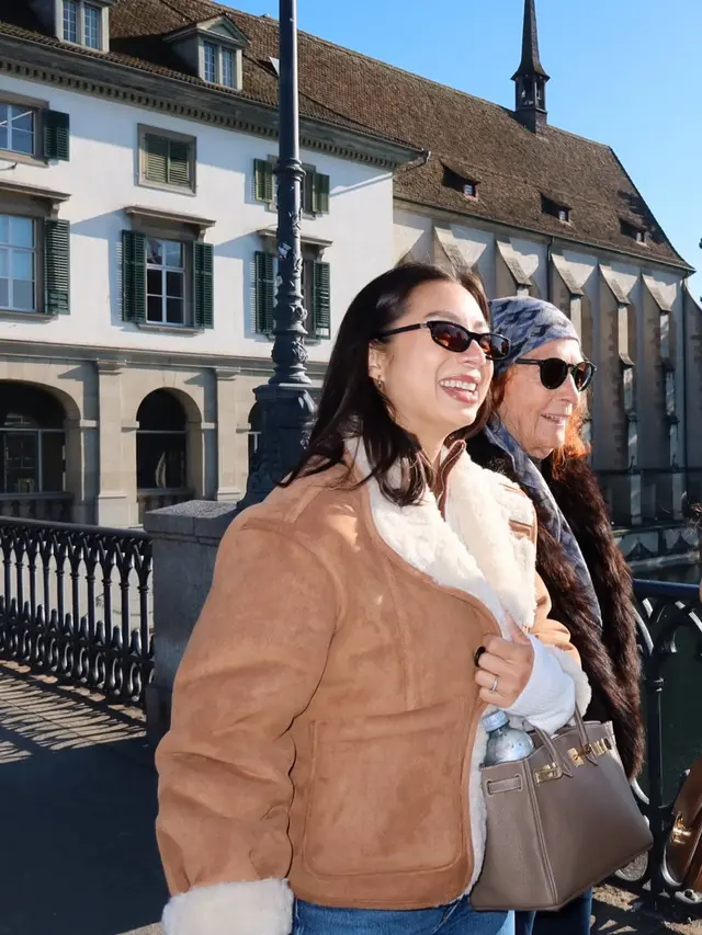 Di Usia 79 Tahun, Ibu Luna Maya Tampil Slay Ikut Girls Trip Bareng Jennifer Bachdim hingga Marianne Rumantir di Swiss