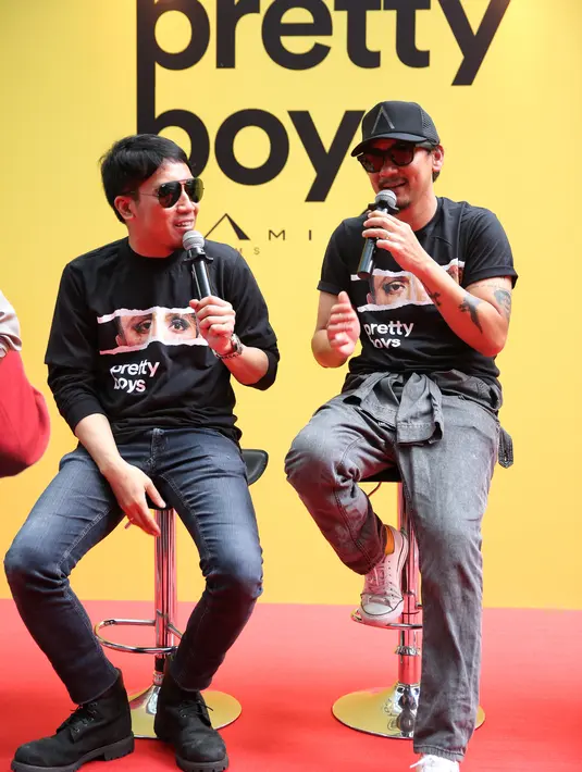 Desta dan Vincent (Adrian Putra/Fimela.com)