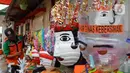 Galon bekas air minum kemasan hasil sortiran dari sampah warga Jatinegara. (Liputan6.com/Herman Zakharia)