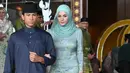Baru-baru ini Anisha Rosnah menemani Pangeran Mateen hadiri acara halal bihalal [@tehfirdaus]