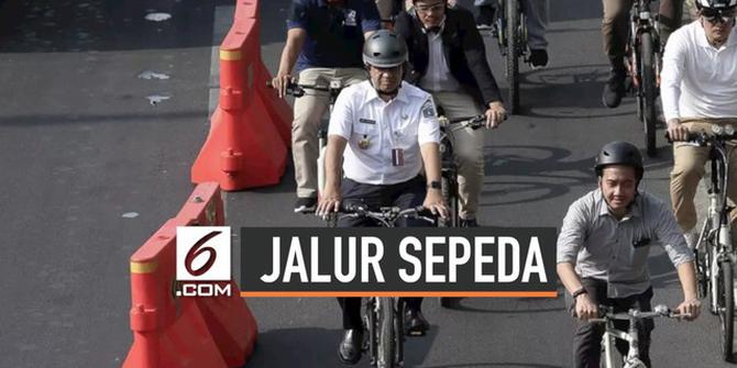 VIDEO: DKI Jakarta Akan Bangun Jalur Sepeda Sepanjang 63 Km