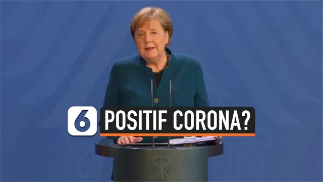 VIDEO: Kanselir Jerman Angela Merkel Positif Corona?