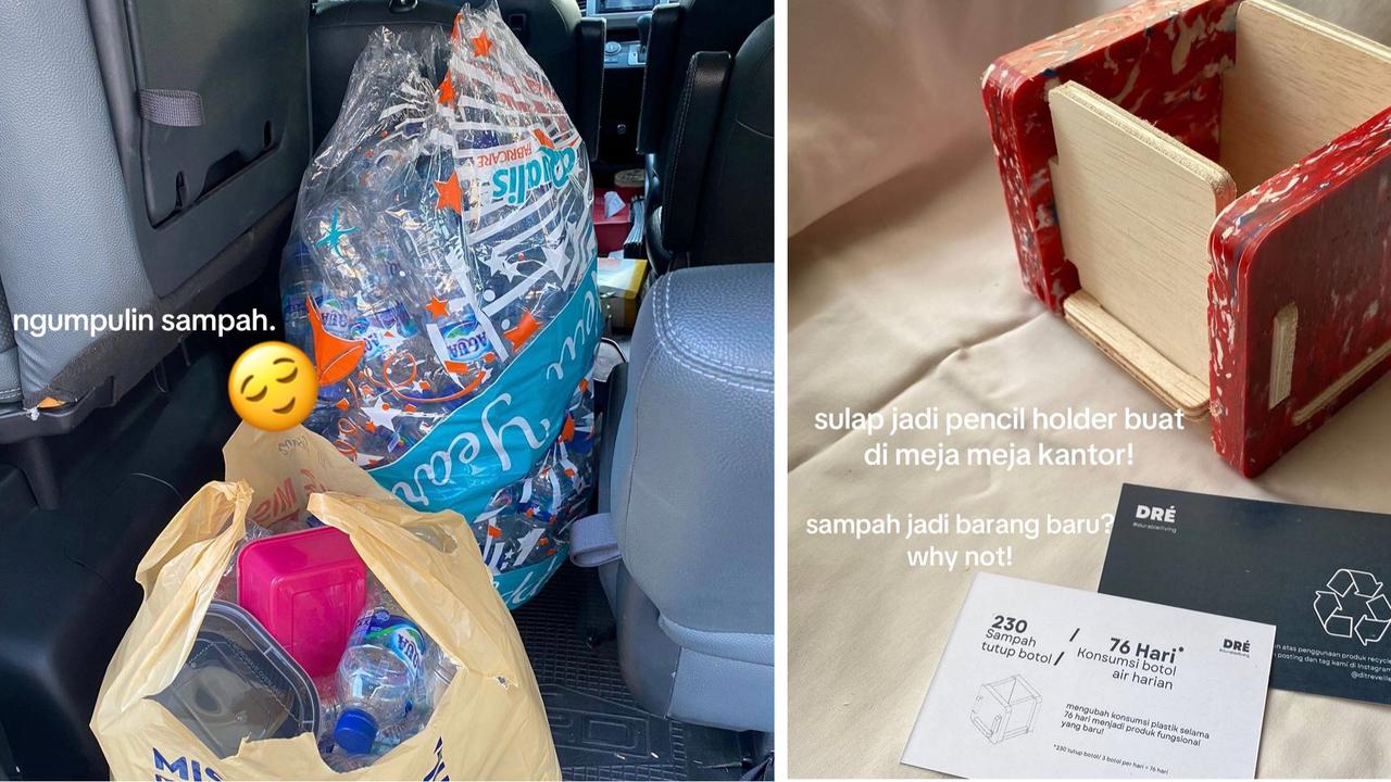 Viral Kisah Inspiratif Wanita Rintis Bisnis Kreatif, Berhasil Olah Sampah jadi Produk Bernilai Jual