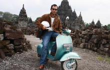 Ke Italia naik vespa, Andy yakin mesin tak rontok