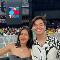 Potret kemesraan Shenina Cinnamon dan Angga Yunanda (Instagram/angga).