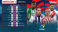 Link Live Streaming La Liga Spanyol 2022/23 Pekan Ketiga 27-29 Agustus di Vidio
