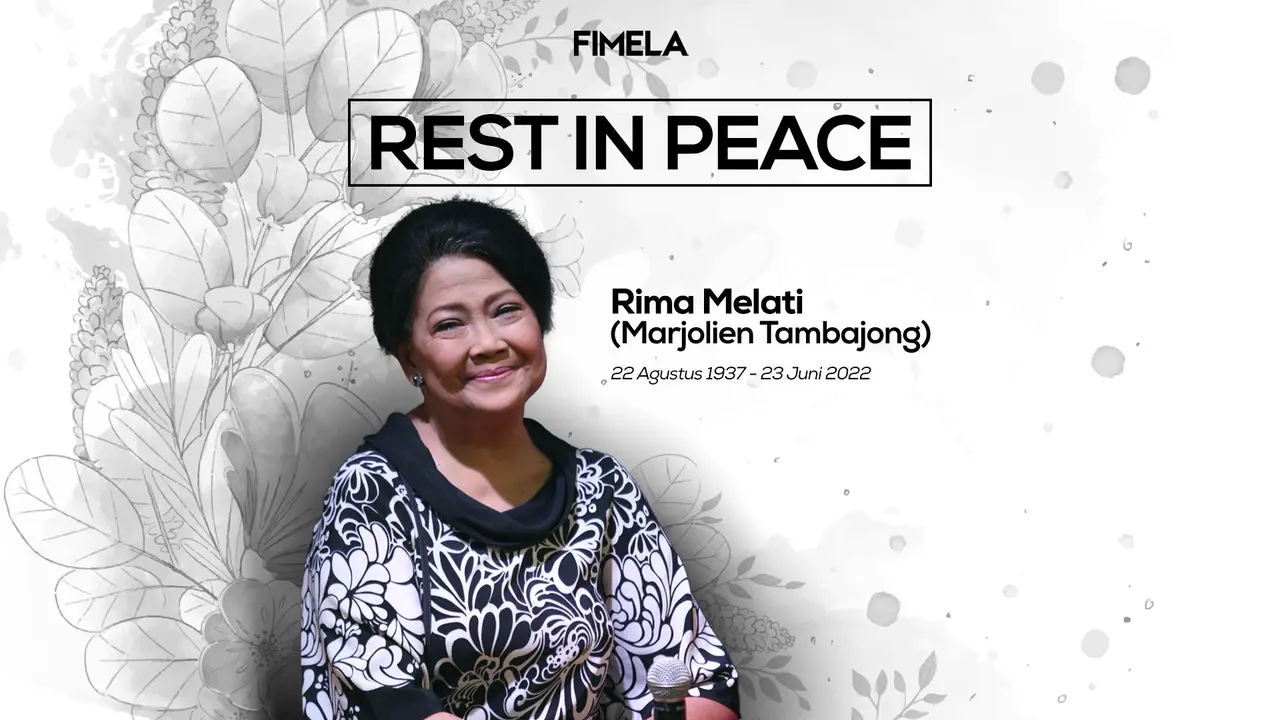 Aktris senior Rima Melati meninggal dunia pada Kamis (23/6/2022).