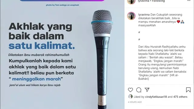 Lyra Virna (Foto: Instagram/@lyravirna)