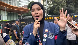 Zahra, Ketua BEM FH Trisakti yang Sampaikan 3 Tuntutan di Patung Kuda