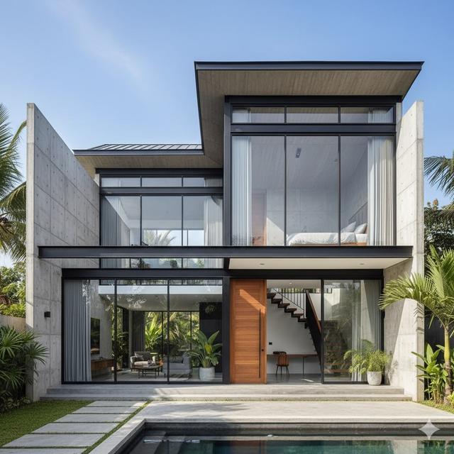 Desain Rumah Tumbuh 1 Lantai Bisa Jadi 2 Lantai