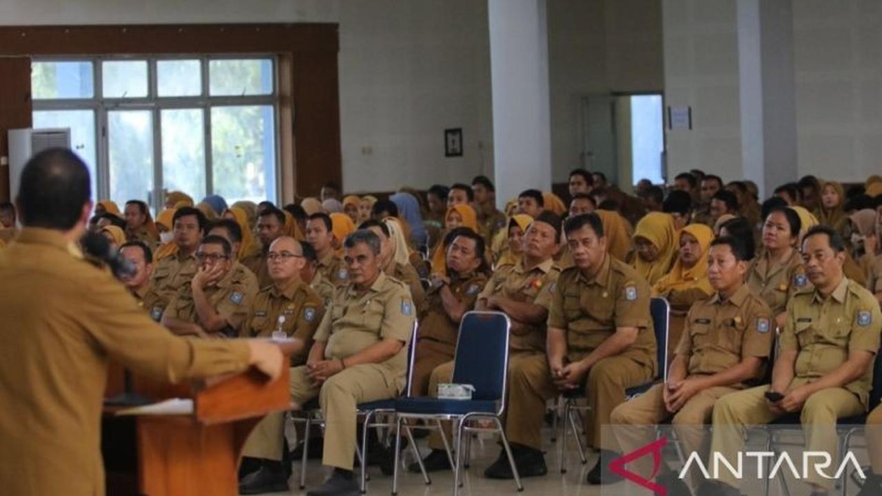 Pemkab Bangka Tengah Perkuat Disiplin ASN, Dorong Kesejahteraan Lewat Taspen dan BSI