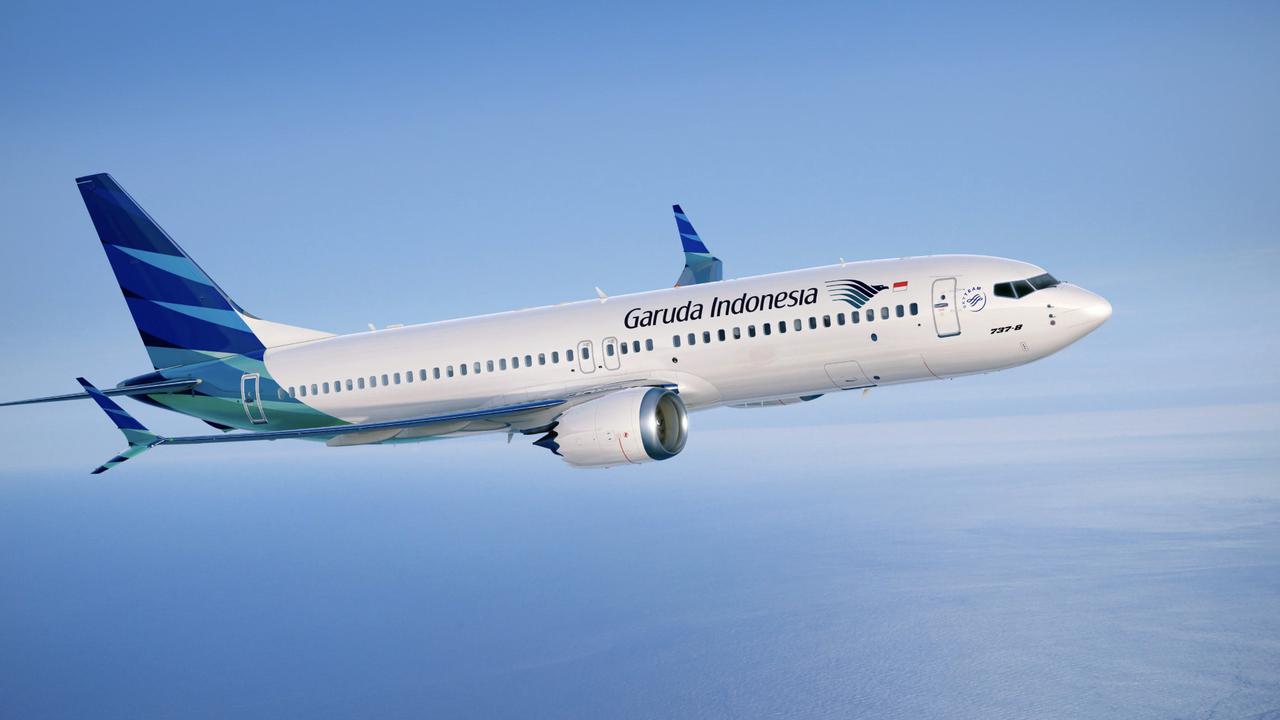 Ilustrasi Pesawat Garuda Indonesia
