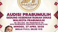 Lady Rara Jadi Juri D'Academy 7 di Prabumulih, Catat Tanggalnya!