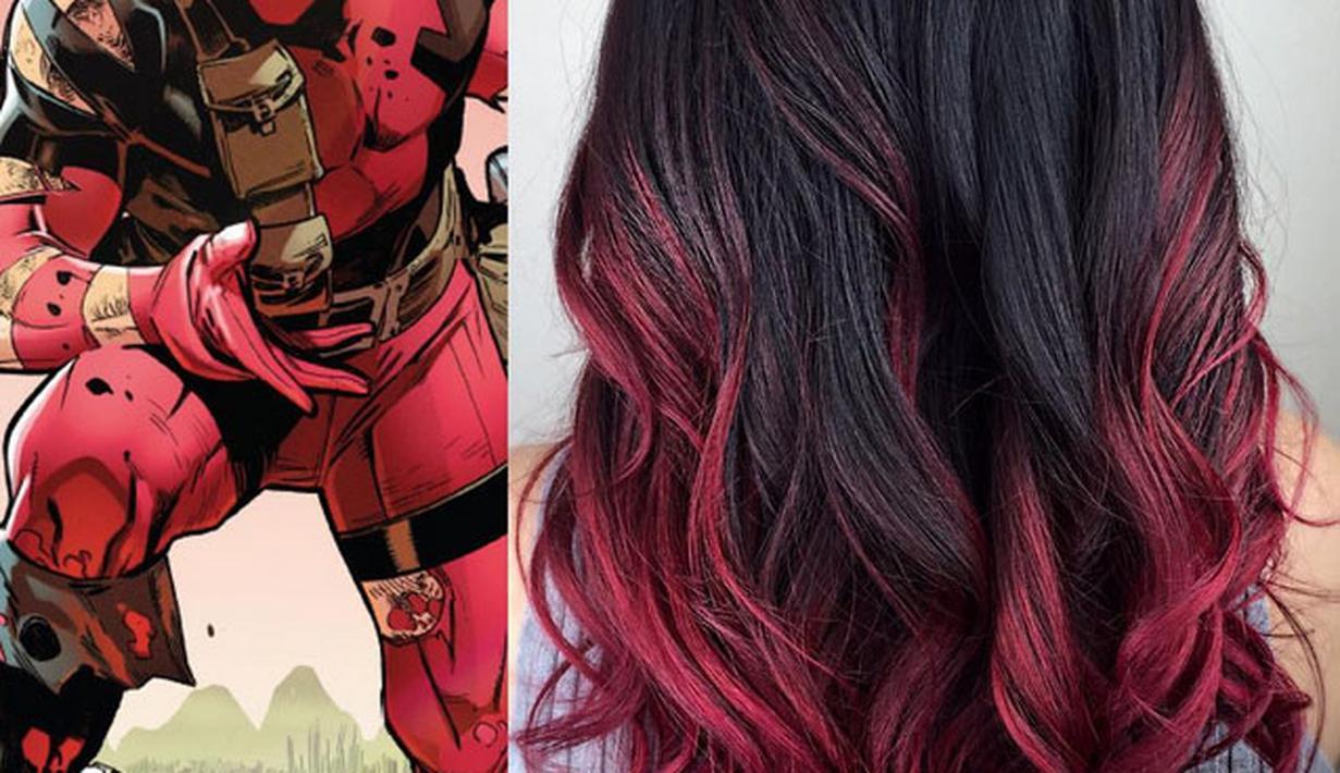  Unik  Warna  Rambut  Warna  Warni  Ini Mirip Berbagai Tokoh 