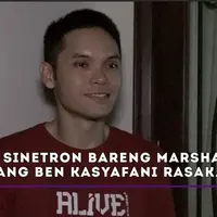 Saat Ben Kasyafani adu akting bareng Marshanda dan Baim Wong.