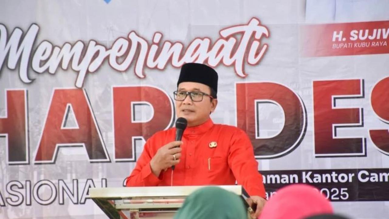 Bupati Kubu Raya Minta Pemerintah Desa Perketat Anggaran Dana Desa di Tengah Pemangkasan