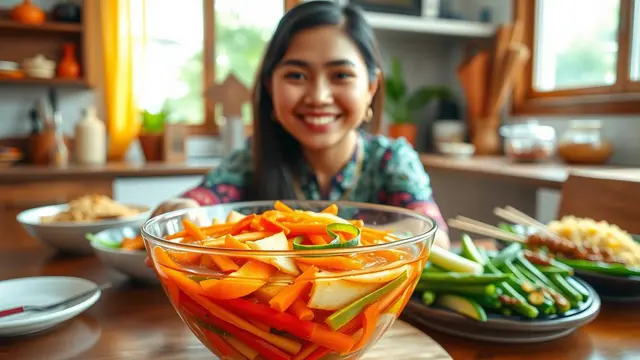 Rahasia Acar Timun Wortel Tetap Renyah Meski Disimpan Berhari-hari