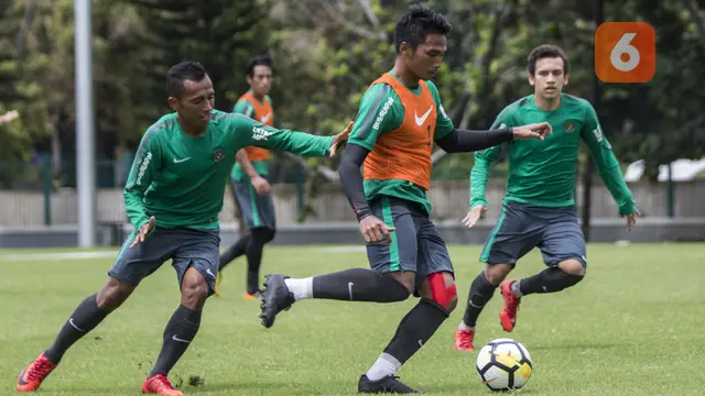 Latihan Timnas Indonesia U-23